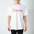 岡澤隆佑/Ryusuke OkazawaのCrossity_white スタンダードTシャツ
