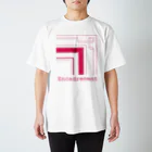 クロネコチャコとフランス額装のショップのEncadrementRose Regular Fit T-Shirt