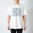 D&I LABのちょっとだけリアル千鳥 スタンダードTシャツ