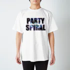 RIDEXのPARTY SPIRAL T-SHIRT スタンダードTシャツ