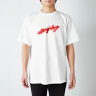 くどうすみかのall night long -red- Regular Fit T-Shirt