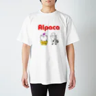 ぷりてぃアルパカのぷりてぃアルパカ Regular Fit T-Shirt