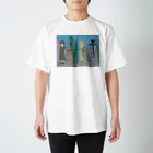 花札と鏡の信者の猛進 Regular Fit T-Shirt