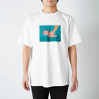 chimpotty shopのウーパールーパーが吐いちゃった Regular Fit T-Shirt