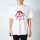 白米部っ！！のロンパサイコパス君グッズ  （グループ名付き） スタンダードTシャツ