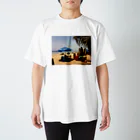 waikikiの風24hのやすらぎ Regular Fit T-Shirt