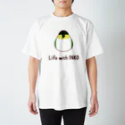 ろる→MEMORYのインコまんじゅう（ズグロシロハラ） スタンダードTシャツ