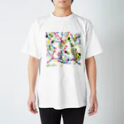 PinKManのポップな弾ける感じ Regular Fit T-Shirt