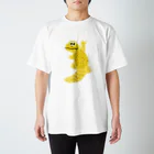 BANANA JERKYのよじ登りトゲオアガマ（コウロコ） スタンダードTシャツ