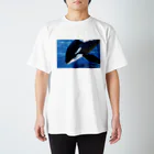 444のシャチグッズ Regular Fit T-Shirt