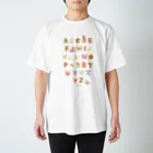 イラストレーター おおでゆかこのアルファベット朝ごはん Regular Fit T-Shirt