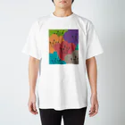 Wonder Bird Forestのティータイムの花 [TTF1] Regular Fit T-Shirt