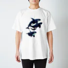 gomaphのシャチ群れ Regular Fit T-Shirt