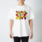 フォーヴァのフルーツALL－fruits and vegetables word chain－ベジフルしりとり－  スタンダードTシャツ