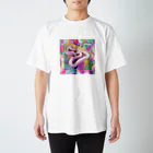 DecoLacertaのsnake:IKUO スタンダードTシャツ