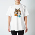 ヤマノナガメの犬と宝物 スタンダードTシャツ