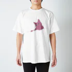 dzdzdzのPINK CAT Regular Fit T-Shirt