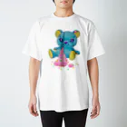 KURUKURUMEEのカラフルテディベア Regular Fit T-Shirt