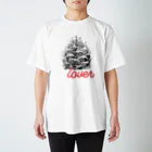 AAAAayaのモノクロチタノタ Regular Fit T-Shirt