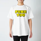 awのFUNK YOU T YLW スタンダードTシャツ