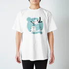 tsukiotoの2匹のシマエナガ Regular Fit T-Shirt