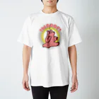 WOOOF!!!のWOOOF! ピンク Regular Fit T-Shirt