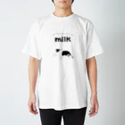 ようなのmilk black スタンダードTシャツ