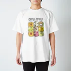 なな子のぎゅうぎゅう・ちぎりパン Regular Fit T-Shirt