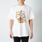 きゃらきゃらマキアートの関西弁にゃんこ Regular Fit T-Shirt