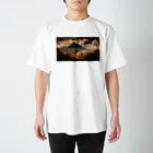 spring_treeの感動的な山脈 Regular Fit T-Shirt