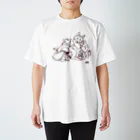 mofuwaのホッキョクオオカミ スタンダードTシャツ