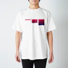 パーセントのピンクグラデみっつパーセント　大 スタンダードTシャツ