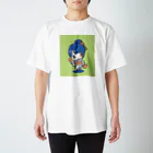 すいすい屋の浴衣の女の子 スタンダードTシャツ