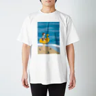 さかたようこ / サメ画家のさめ子さん、海へ Regular Fit T-Shirt