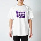 BeardBears.comの BeardBears.com（むらさき） Regular Fit T-Shirt