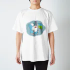 figの旅する文鳥 スタンダードTシャツ