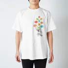 きゃらきゃらマキアートの野性を忘れた猫 Regular Fit T-Shirt