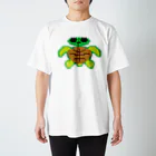 GAMERA3のアオウミガメB Regular Fit T-Shirt