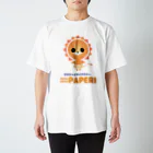 ぱぺりショップのぱぺりくん（ロゴ入り） スタンダードTシャツ