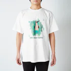 SAYA-sayaのアオアシカツオドリの求愛ダンス スタンダードTシャツ