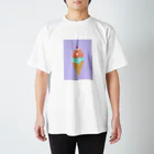 わたつみ。〜watatumi〜のめんだこくんのミントアイス Regular Fit T-Shirt