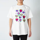 れなしやのHearts!!!!Corazon!!!! Regular Fit T-Shirt