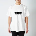 yuka yajimaの1988年3月生まれ スタンダードTシャツ