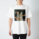 おちょぴの金魚と猫 スタンダードTシャツ