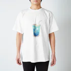 クレアプロップのクリームブルーハワイソーダ Regular Fit T-Shirt