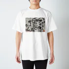 エド・ワード【江戸鉾の愛殿原】。の数字 Regular Fit T-Shirt