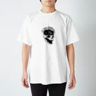 knowledgeのSkeleton Brain item Regular Fit T-Shirt