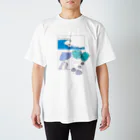 good mid night のさーふぃん Regular Fit T-Shirt