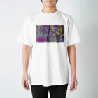 DBSのDBS_Flower pattern_001 Regular Fit T-Shirt