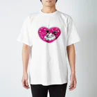 mirinarinaのmoku moku Rabbit Regular Fit T-Shirt